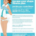 Fitness Event at Bliss Spa Tonight in NYC