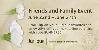 Jurlique Friends & Family Discount