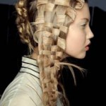 Basket-woven Hair at McQueen’s Spring 2011 Show