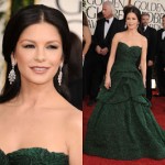 Get The Look: Catherine Zeta Jones At The 2011 Golden Globe Awards