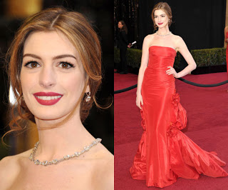 2011 Oscars Makeup: Anne Hathaway