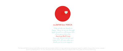 Tocca Supports Relief Efforts In Japan