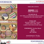 Missoni Home Trunk Show At Ron Robinson in Los Angeles