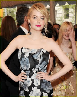 MET Ball 2011: Emma Stone