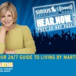 Catch Me On The Martha Stewart Sirius Station Tomorrow!