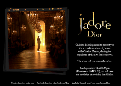 J’Adore Dior Commercial Sneak Peek