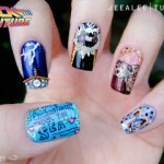Back To The Future Nail Art