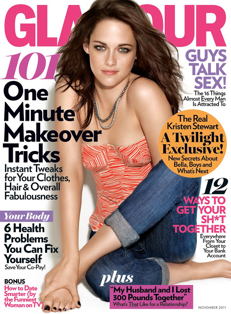 Kristin Stewart On The November Cover Of Glamour (Plus More Photos And Quotes)