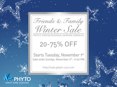 20% to 75% Off Phyto Products