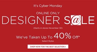 Cyber Monday Sale At Saks