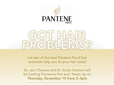 Pantene Hair Tweetup Tomorrow!