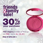 Tarte Friends & Family Discount