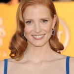 SAG Awards 2012 Hairstyle: Jessica Chastain