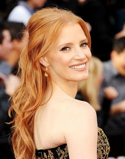 2012 Oscars Beauty: Jessica Chastain’s Hairstyle
