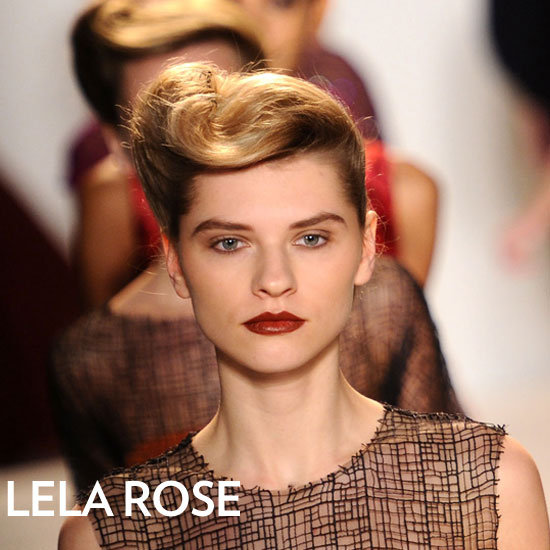 Get The Look: Lela Rose Fall 2012 Collection Hairstyle