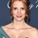 Get The Look: Jessica Chastain At The Hollywood Reporter’s Nominees’ Night 2012