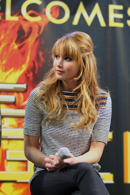 Get The Look: Jennifer Lawrence’s Hairstyle At ‘The Hunger Games’ Promotion In Bloomington, MN