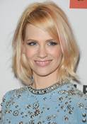 January Jones’ New Rose Gold Highlights