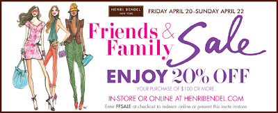 Henri Bendel Friends & Family Sale