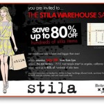 Stila Warehouse Sale In Los Angeles