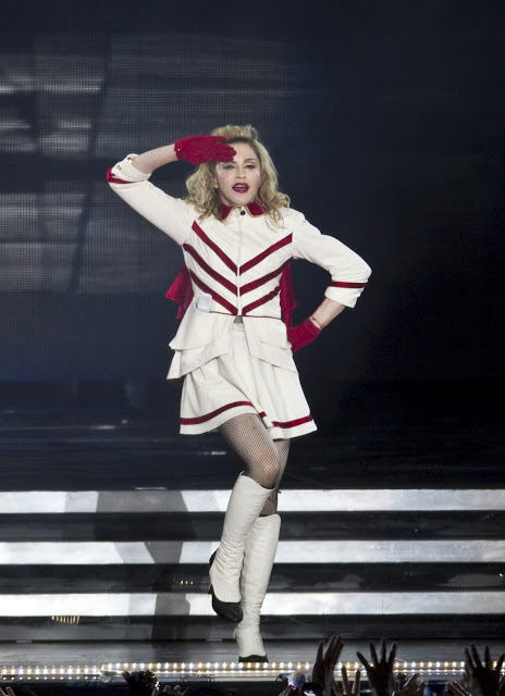 The Official Red Lip Of Madonna’s MDNA Tour Is…
