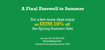 Yoox.com Spring-Summer Sale