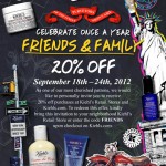 Kiehl’s Friends & Family Sale Code