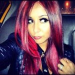 Snooki Dyes Her Hair Red