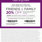 Bloomingdales Friends And Family Sale