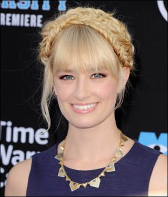 Makeup: Beth Behrs At The Monsters University Premiere