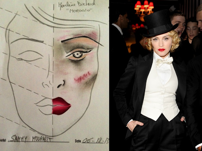 Makeup: Madonna’s MDNA Tour Documentary Premiere Look Was ’30s And Flirty And Thriving