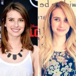 Emma Roberts’ New Blonde Hairstyle