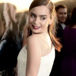 Hairstyle: Lily Collins At ‘The Mortal Instrument’ Premiere