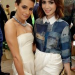 Hairstyle: Lily Collins At The CFDA/Vogue Fashion Fund Event In LA