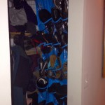 Life Hack: Over The Door Shoe Holders Nailed To Your Closet Wall