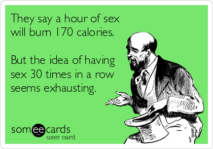 Motivate Monday, Because An Hour Of Sex Burns 170 Calories