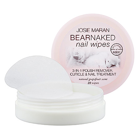 On Wednesdays We Use Pink-packaged Nail Lacquer Removal Pads From Josie Maran