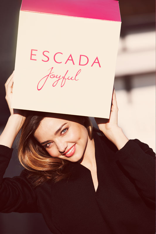 Miranda Kerr Is The New Face Of Escada Joyful Fragrance