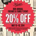 Kiehl’s Friends & Family Sale: 20% Off 