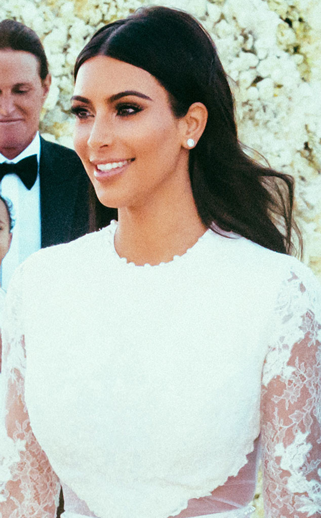 Here It Is: Kim Kardashian’s Wedding Makeup