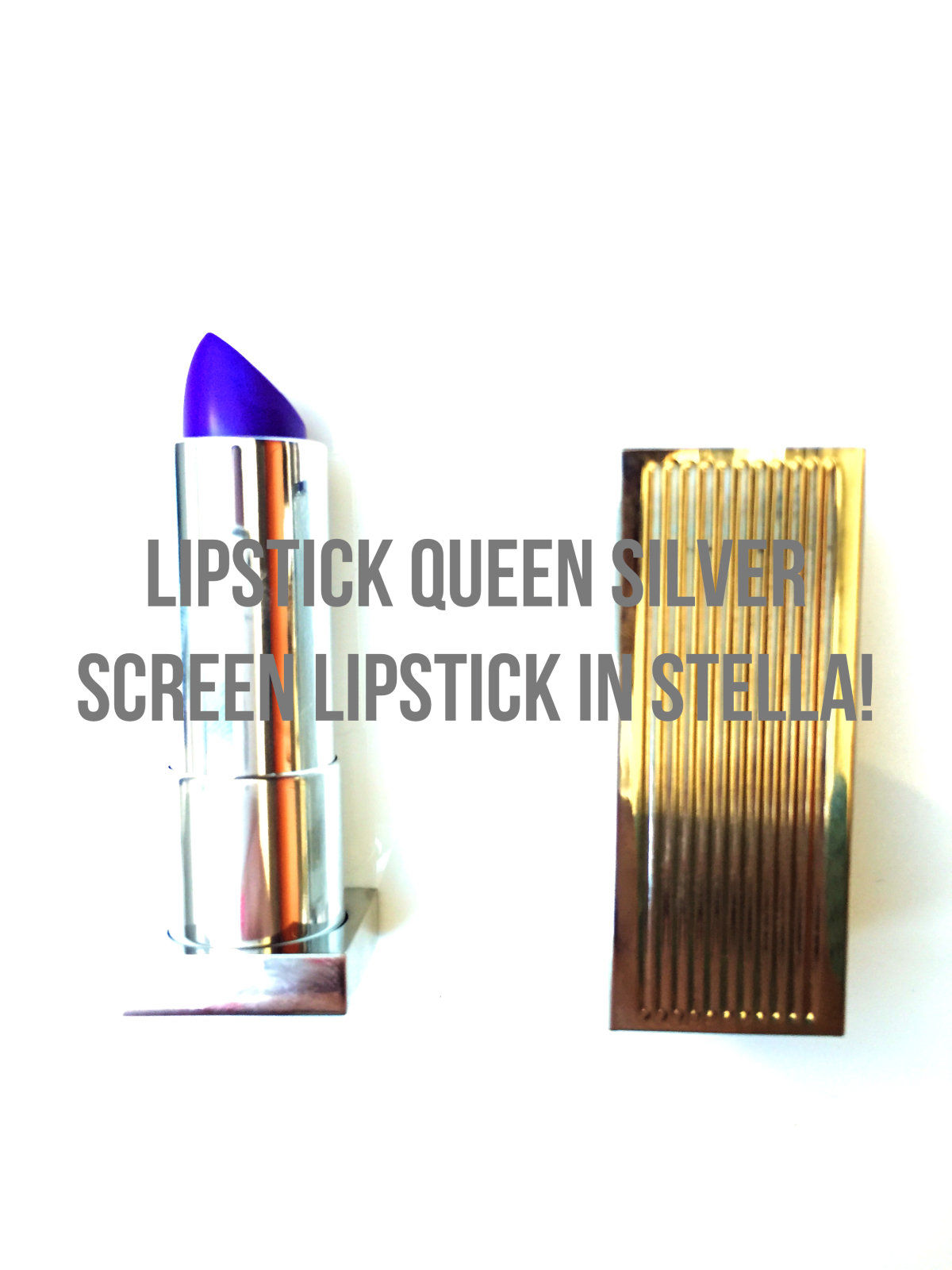 Your Holiday Party Must-have: Lipstick Queen Silver Screen in Stella!