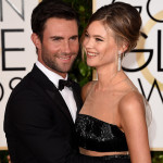 Behati Prinsloo's Golden Globes Simple French Twist & Minimal Makeup Combo = Deadly