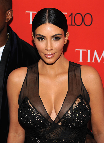 Kim Kardashian’s Hair & Makeup At The 2015 Time 100 Gala