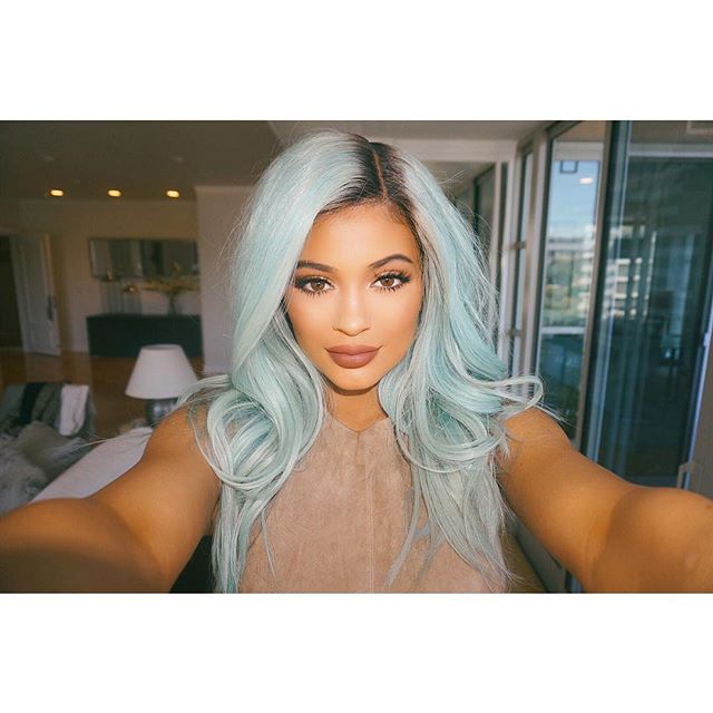 Kylie Jenner’s Blue Hair