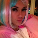 Nina Dobrev Dons Some Post-Halloween Wigs