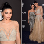 Get The Look: Kylie Jenner’s Golden Globes Topknot