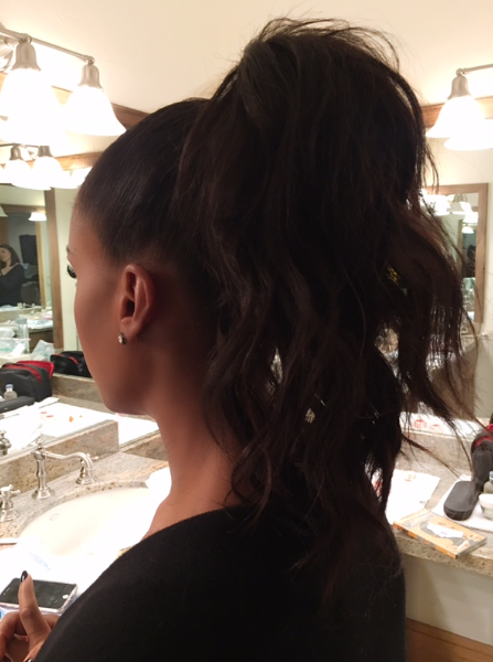 The Trick To Kerry Washington’s Textured Ponytail