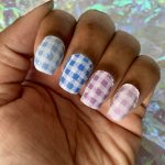 Mani of the Week: Gradient Pastel Gingham