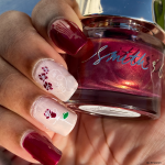 Mani of the Week: Rose Line Art with Smith & Cult